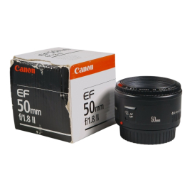 Canon EF 50mm f/1.8 II Lens - Used