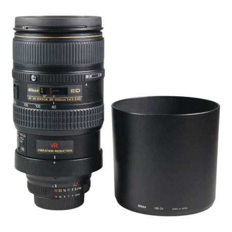 Nikon AF Nikkor 80-400mm f/4.5-5.6D ED VR Lens - Used