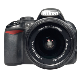 Nikon D3100 + AF-S DX 18-55mm f/3.5-5.6G II ED - Used