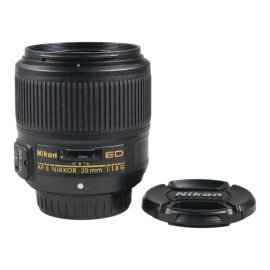 Nikon AF-S Nikkor 35mm f/1.8G ED lens - Used