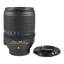 Nikon AF-S DX Nikkor 18-140mm f/3.5-5.6G ED VR lens - Used