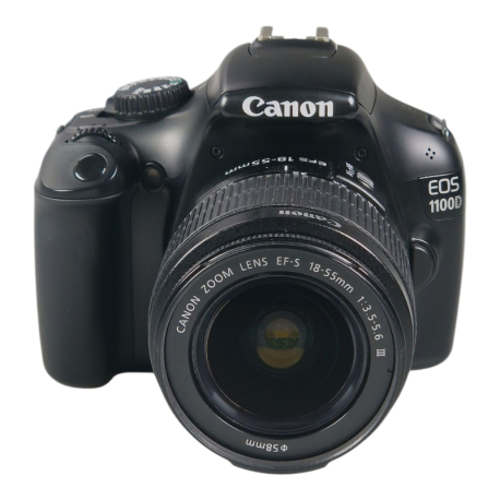 Canon EOS 1100D + EF-S 18-55mm f/3.5-5.6 III - Used
