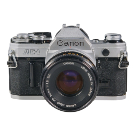 Canon AE-1 + FD 50mm f/1.8 S.C.