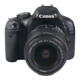 Canon EOS 550D + Canon EF-S 18-55mm f/3.5-5.6 IS II - Used