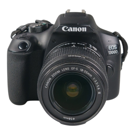 Canon EOS 1300D + EF-S 18-55mm f/3.5-5.6 III - Used