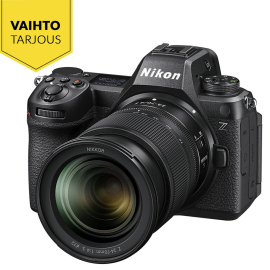 Nikon Z6III + 24-70 f/4 S peilitön järjestelmäkamera