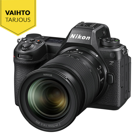 Nikon Z6III + 24-70 f/4 S mirrorless camera