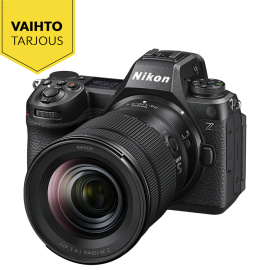 Nikon Z6III + 24-120 f/4 S peilitön järjestelmäkamera
