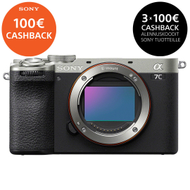 Sony A7C II järjestelmäkamera