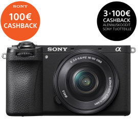Sony A6700 + 16-50mm f/3.5 – 5.6 PZ OSS