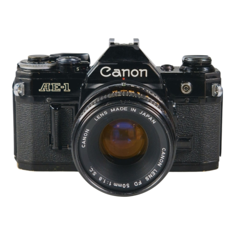 Canon AE-1 + FD 50mm f/1.8 S.C.