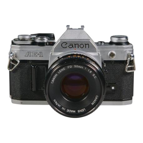 Canon AE-1 + FD 50mm f/1.8 S.C.