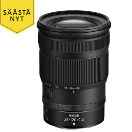 Nikon NIKKOR Z 24-120mm f/4 S lens