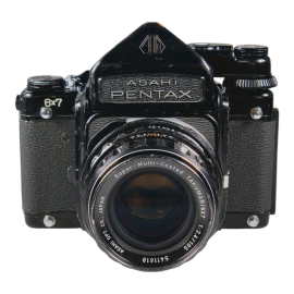 Pentax 6x7 + TTL Prism + 105mm f/2.4