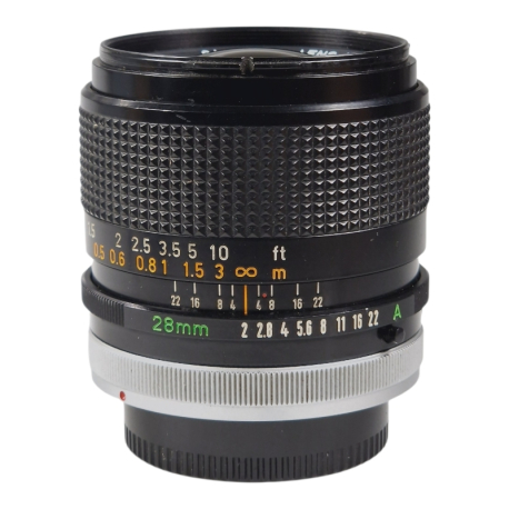 Canon FD 28mm f/2 S.S.C