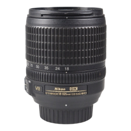Nikon AF-S DX Nikkor 18-105mm f/3.5-5.6G ED VR Lens - Used