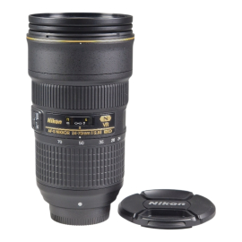 Nikon AF-S Nikkor 24-70mm f/2.8E ED VR objektiivi - käytetty