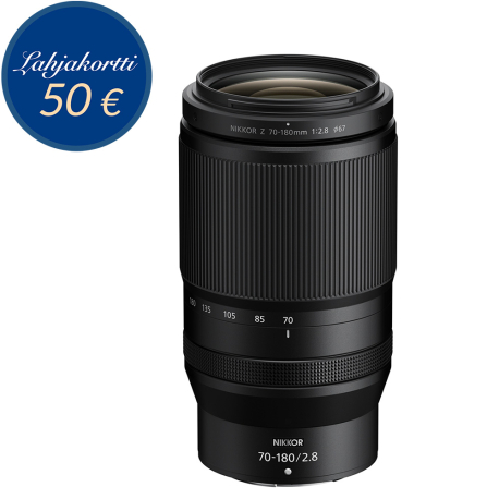 Nikon NIKKOR Z 70-180mm f/2.8 objektiivi