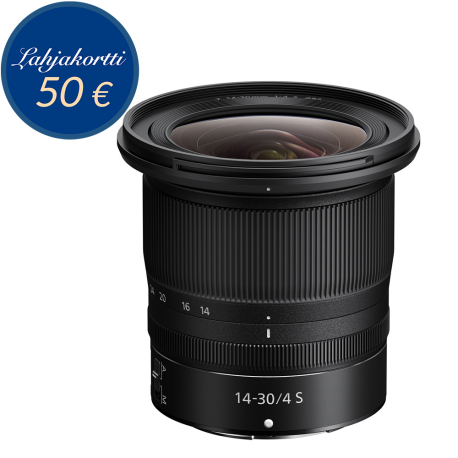 Nikon Nikkor Z 14-30mm f/4 S objektiivi
