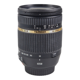 Tamron AF 18-270mm f/3.5-6.3 Di II VC objektiivi - Canon - käytetty