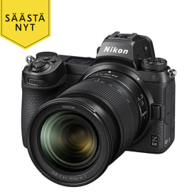 Nikon Z 6II peilitön kamera + 24-70mm f/4 S objektiivi