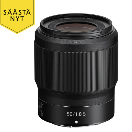 Nikon Z-Nikkor 50mm f/1.8 S objektiivi