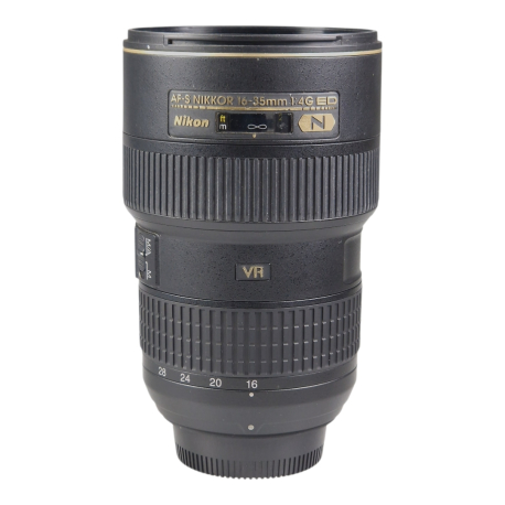 Nikon AF-S Nikkor 16-35mm f/4G ED VR objektiivi - käytetty