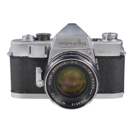 Minolta SR-1 + Rokkor-PF 55mm f/1.8