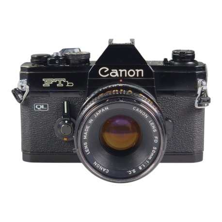 Canon FTb QL + FD 50mm f/1.8 S.C.