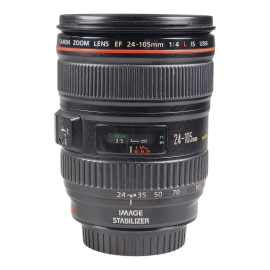 Canon EF 24-105mm f/4L IS USM objektiivi - käytetty