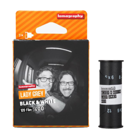 Lomography Lady Grey B&W 120 ISO 400 B&W film - 3 pack