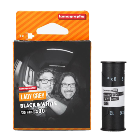 Lomography Lady Grey B&W 120 ISO 400 B&W film - 3 pack