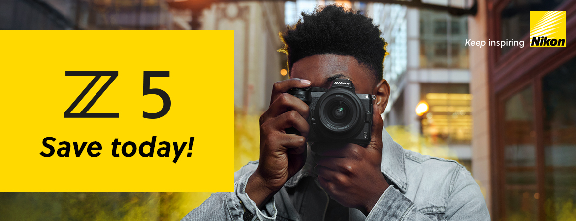 Now you can get huge discount on all Nikon Z5 camera packages.
